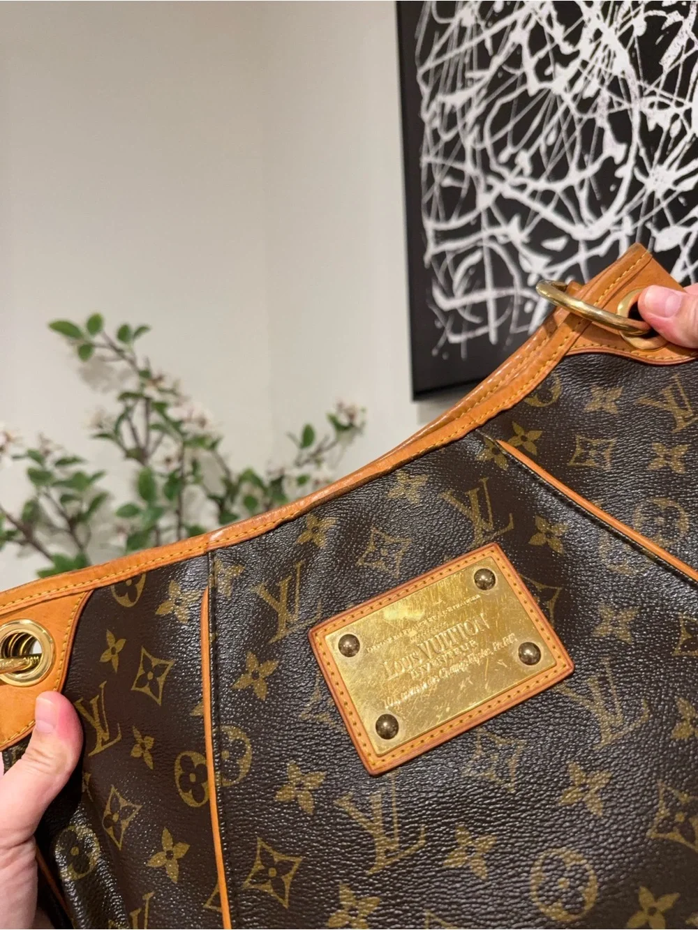 LV Galleria MM in Monogram